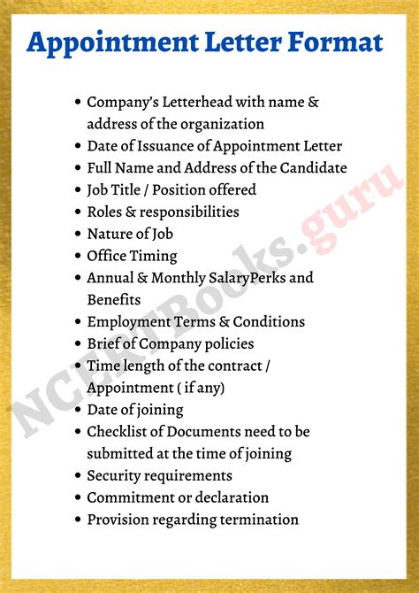 Appointment Letter Sample (Plus Steps To Write One).